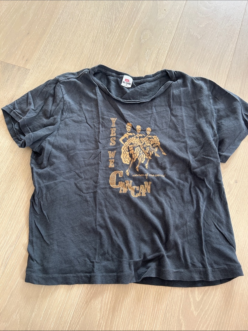 Re/Done “Yes we can can” tee